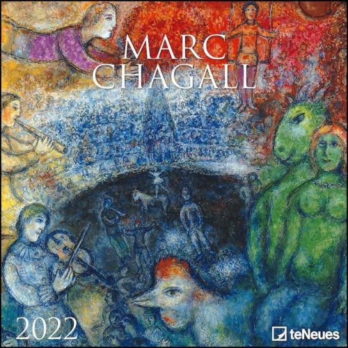Chagall TeNeues Grid Calendar 2022 1