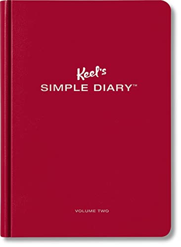Keel’s Simple Diary (dark red) 9783836517997