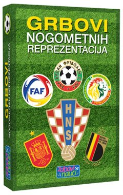 Grbovi nogometnih reprezentacija-igraće karte 9789538118449